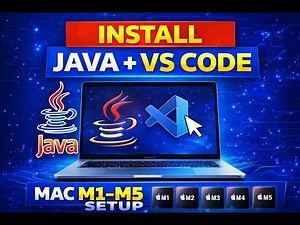 How to Install Java and VS Code on Mac M1/M2/M3/M4/M5 (Apple Silicon Complete Guide)