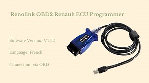 Renolink OBD2 Renault ECU Programmer V1.52 Software Free Download and Installation Guide