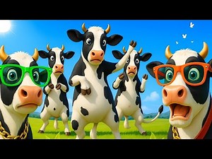 Funny Cow Dance Compilation 2024 🐄 | 15 Minutes of Dancing Cow Music Mix | Hilarious Cow Moves