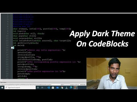 How To Change Color Theme in Codeblocks || || CodeBlocks Dark Color Themes || Hindi ||