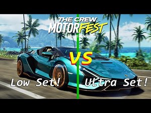 The Crew Motorfest | Low vs Ultra | Graphic Comparison | 1440p