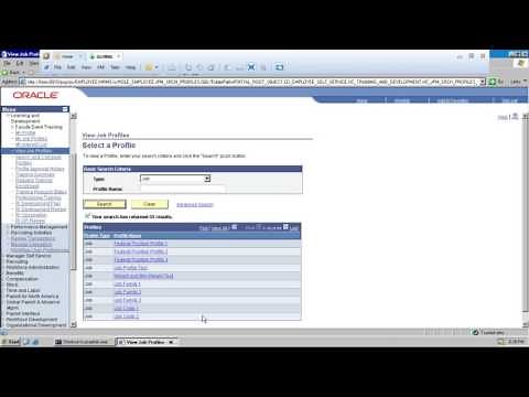Peoplesoft HR Training Tutorials for Beginners