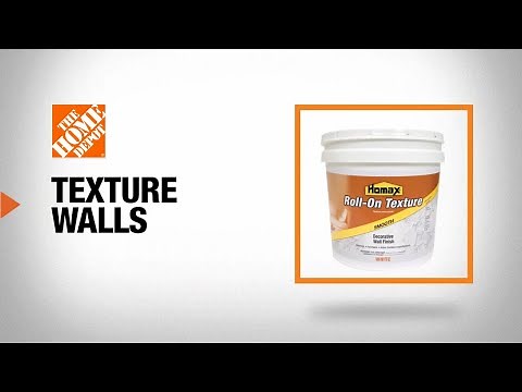 How to Texture Walls | The Home Depot