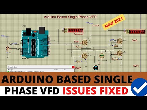 Arduino Based Single Phase VFD ALL Details | DIY Project
