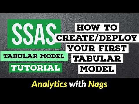 Create Your First Tabular Model | How to deploy your Tabular Model - SSAS Tutorial (5/15)