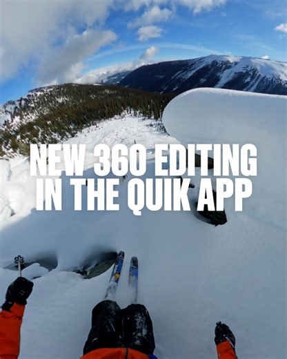 42K views · 121 reactions |  New 360 Editing Tools in GoPro Quik,...