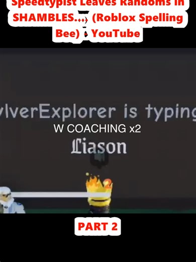 Roblox Spelling Bee Challenge: Speed Typing Showdown