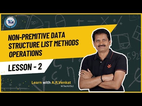 Non Premitive DataStructure List Creation