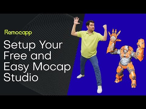 Setup Your Free and Easy Mocap Studio