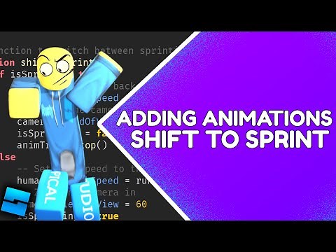 How to ADD Animations to the SPRINT SYSTEM | Roblox Studio