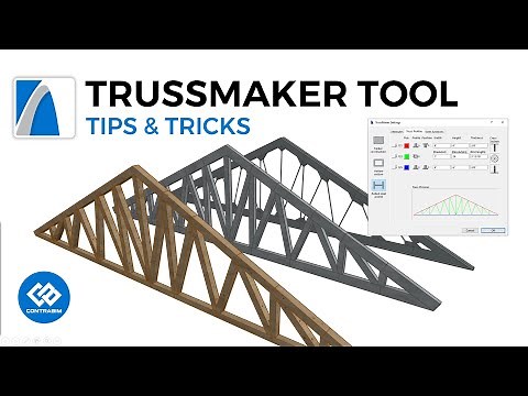 Building Custom Trusses with ARCHICAD's Trussmaker!