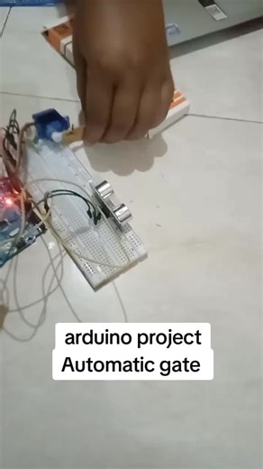 Automatic Gate Control Using Arduino Project