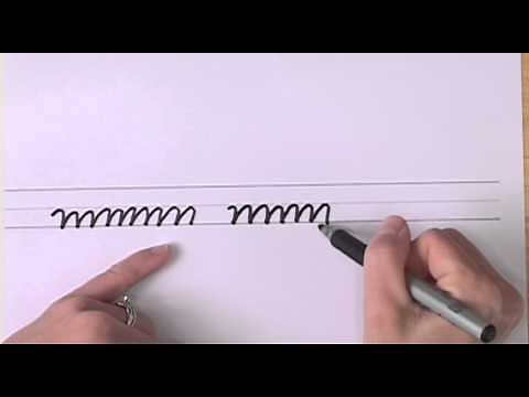 How To Write in Cursive // Lesson 7 // A complete Course // FREE Worksheets