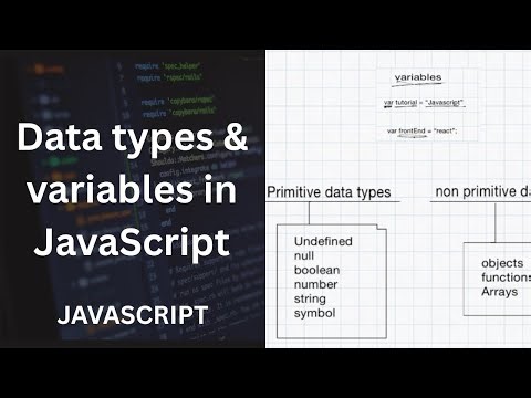 Data types and variables in JavaScript