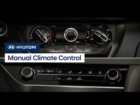 Manual Climate Control | Hyundai
