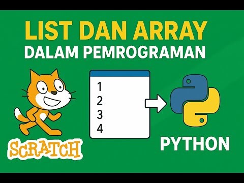 Pemrograman List dan Array Pada Scratch & Python