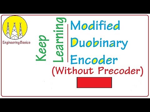 Modified Duobinary Encoder without Precoder Lecture 4||Digital Communication||Wireless Communication