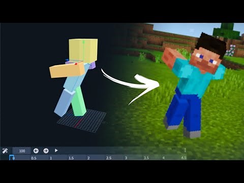 How to make EMOTES in Minecraft! // [Player Animations] TUTORIAL