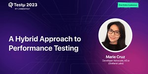 A Hybrid Approach to Performance Testing [Testμ 2023]