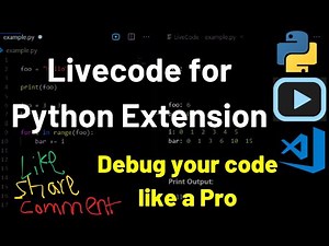 LiveCode for Python VSCode Extension: Debug Your Code Like a Pro