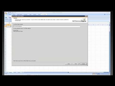SAP BusinessObjects Live Office