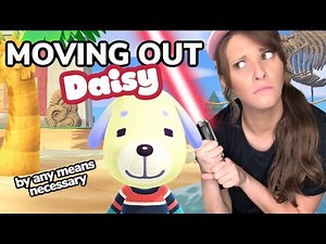MOVING OUT A VILLAGER (and of course I make it incredibly awkward) | Animal Crossing New Horizons