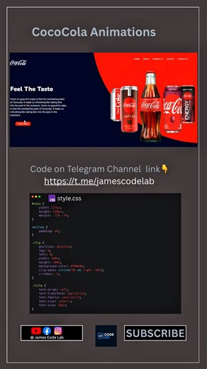 14K views · 290 reactions | This is what happens when HTML, CSS, and JavaScript work together perfectly ‍ | James Code Lab | Facebook