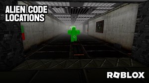 Alien Code locations in Roblox Survive and Kill the Killers in Area 51