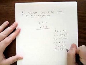 Expanded algorithm example