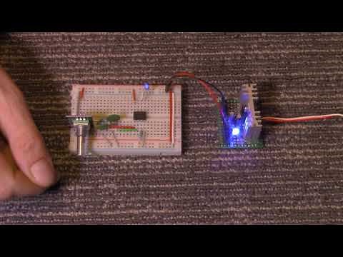 Rotary Encoder controlled Digital Potentiometer (X9C103)