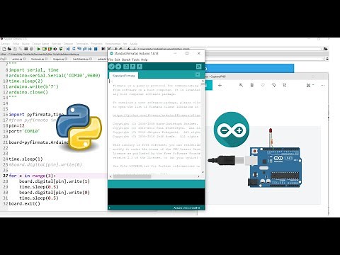 Python arduino y pyfirmata || Led intermitente desde python