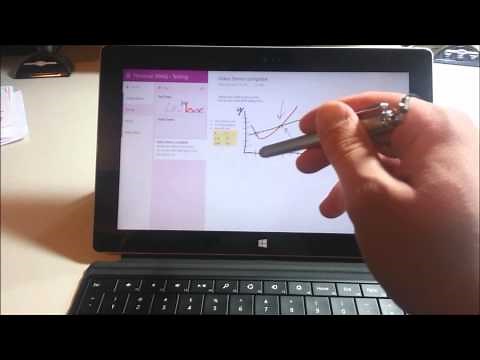 Microsoft Surface Quick Tip: OneNote and Stylus