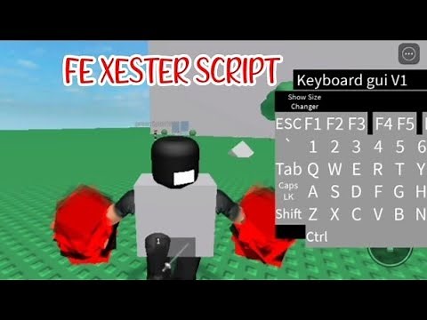 ROBLOX FE XESTER SCRIPT using FLUXUS EXECUTOR at Fencing - script link on pinned comments