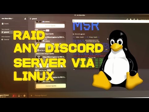 Raid any server | Discord Arch Raid Tool