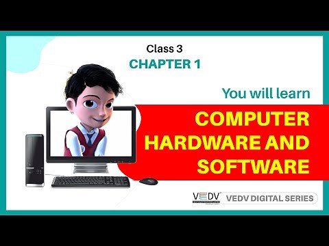 COMPUTER HARDWARE AND SOFTWARE - class 3 chapter 1 (English)