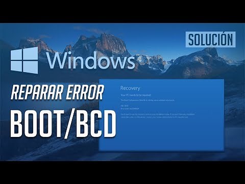 Solución al Error BOOT/BCD en Windows 10/8/7 - [5 Soluciones] 2026