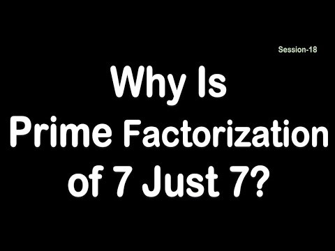 Why Is the Prime Factorization of a Prime Number the Number Itself | Word Problem | CBSE ICSE