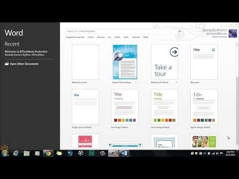 How To! - Create a Blog Post Using Microsoft Word 2013