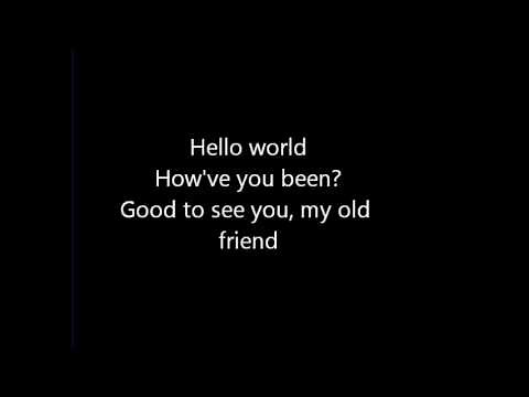 Hello World (Lady Antebellum) lyrics