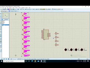 Proteus Design of Encoder