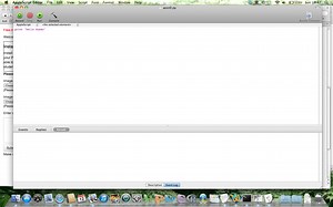 Use Applescript Editor to write Python?