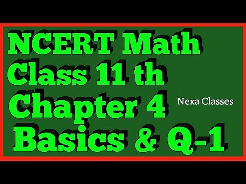 Chapter 4 Exercise 4.1 (Q1) & INTRODUCTION Principle Of Mathematical Induction Class 11 Maths NCERT