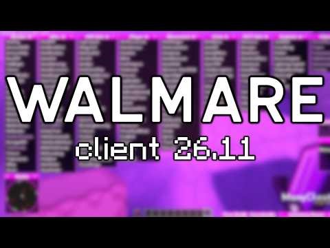 NEW HACK Client for Minecraft Bedrock 26.11 - Developed By Itsme64 | WalMare Client!!!