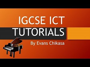 IGCSE ICT Tutorial May June 2016 paper 2 Data Manipulation Databases