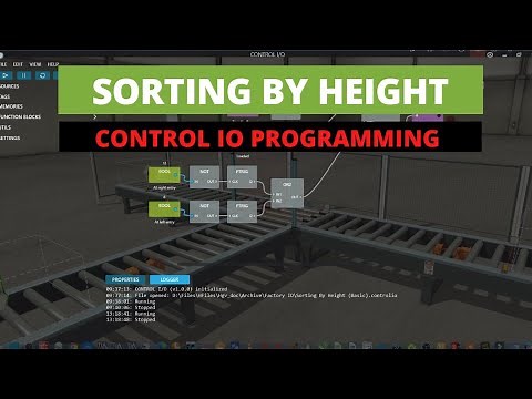 LEARN HOW TO PROGRAM FACTORY IO - CONTROL IO