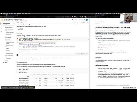 Single-cell data analysis with Scanpy and scvi-tools