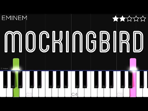 Eminem - Mockingbird | EASY Piano Tutorial