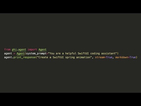 Build Your First AI Agent With 3 Lines of Python Code