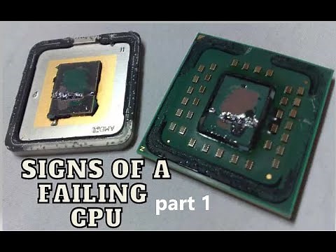 How To Tell If CPU Is Bad Dead Or Damaged Processor Symptoms & Signs part 1