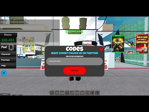 All Codes For Game Store Tycoon!